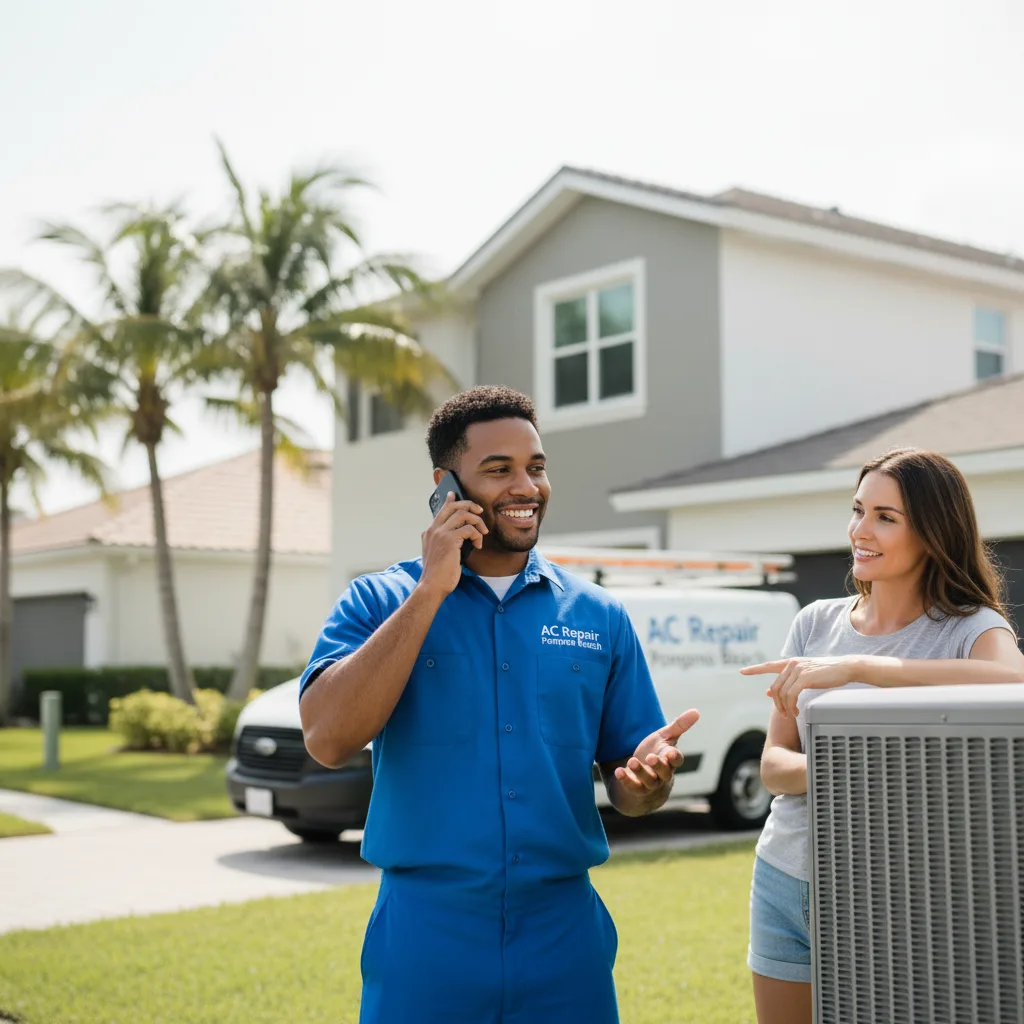 AC Repair Pompano Beach customer support in Ridgely